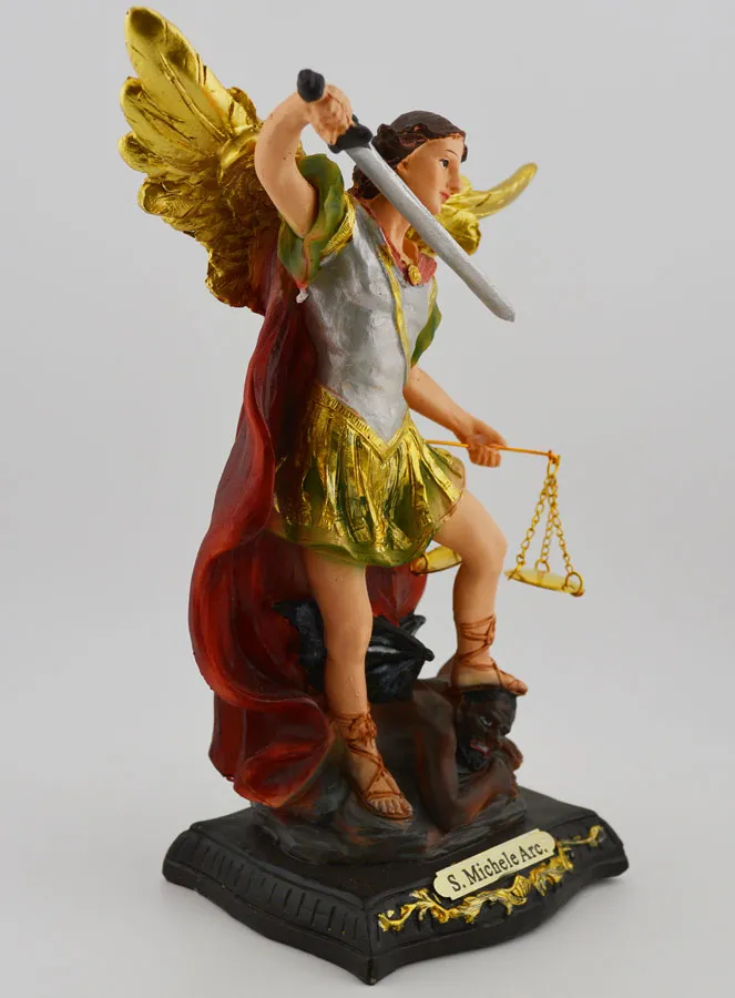 Religious Statue of Saint Michael the Archangel - 20 cm (pic 3)