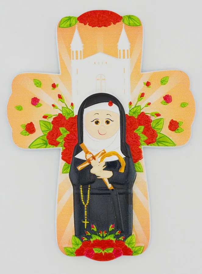 Children’s Hanging Cross – Saint Rita (pic 1)
