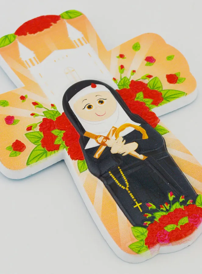 Children’s Hanging Cross – Saint Rita (pic 3)