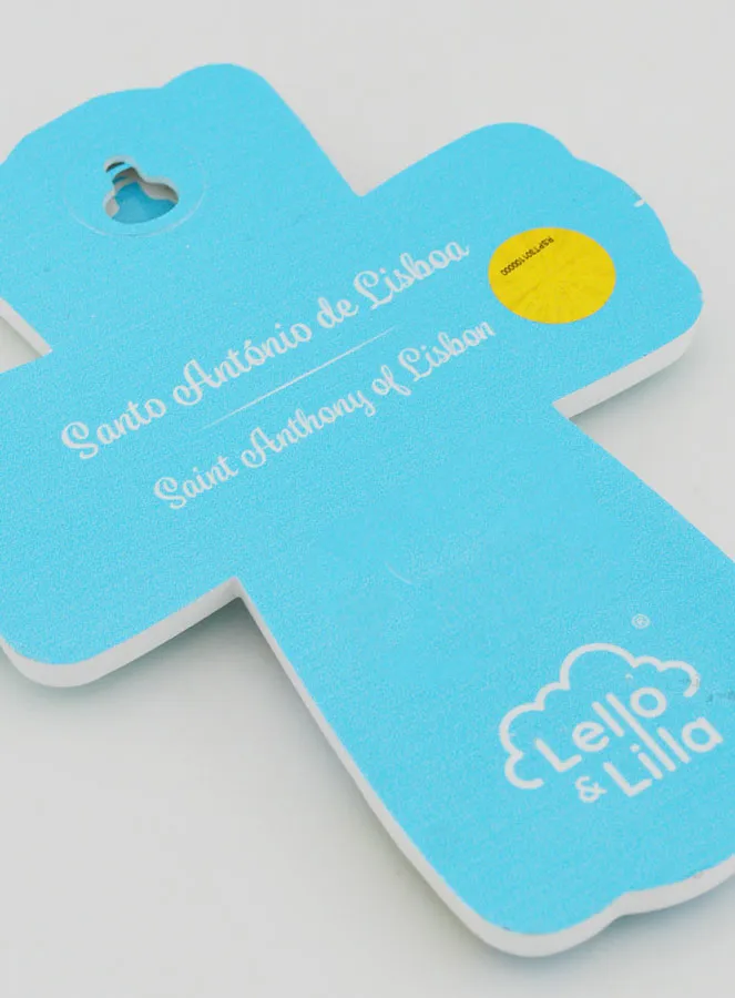 Children's Cross to Hang - Saint Anthony (pic 4)