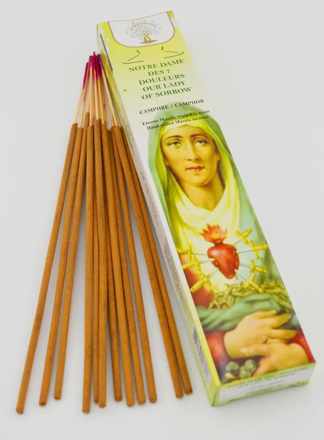 Masala Incense 20g - Our Lady of Seven Sorrows (pic 2)