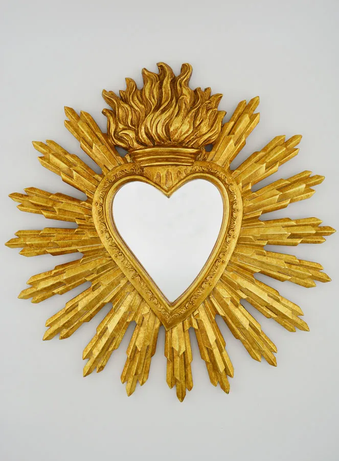 Ex Voto Mirror Radiant Heart - 28cm (pic 1)