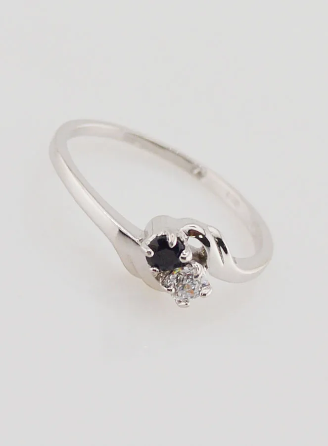 Ring Silver and Zirconia - Size 54 (pic 2)