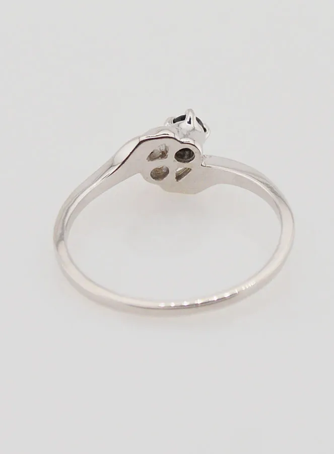 Ring Silver and Zirconia - Size 54 (pic 4)