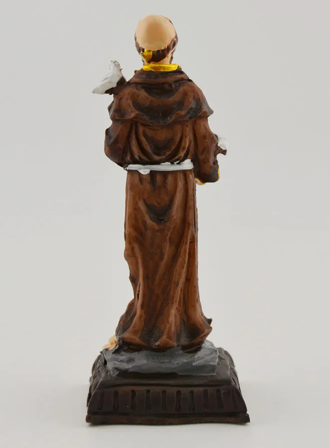 Religious Statue of Saint Francis - 7cm (pic 4)