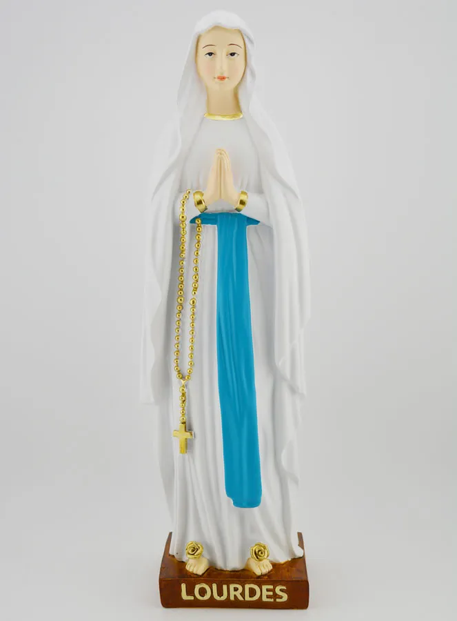 Religious Statue of Our Lady of Lourdes - 30cm (pic 1)
