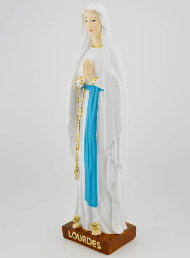Religious Statue of Our Lady of Lourdes - 30cm (pic 2)