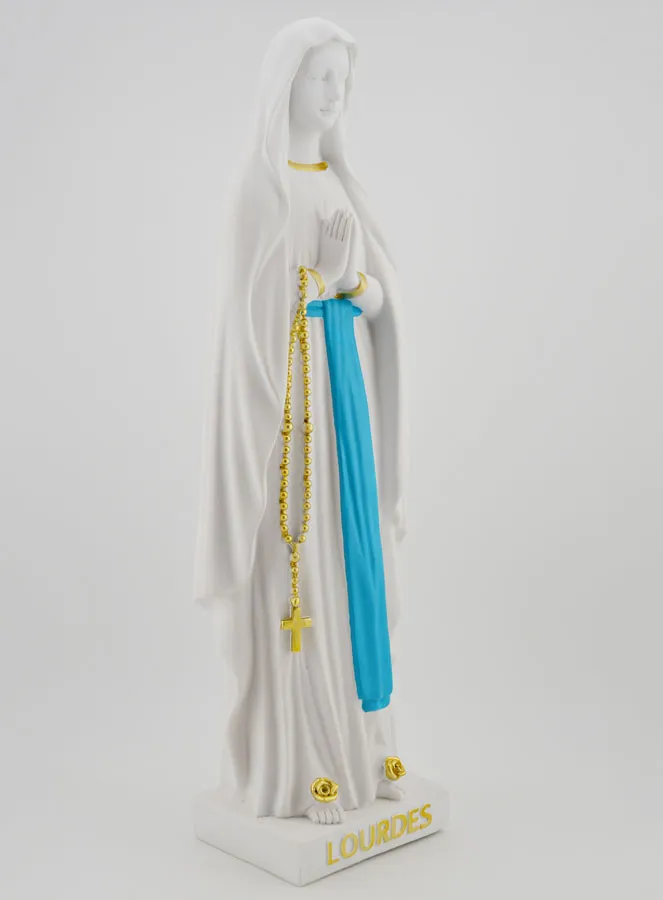 Religious Statue Our Lady of Lourdes - 30cm (pic 3)