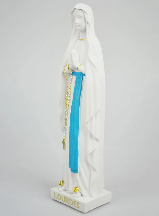 Our Lady of Lourdes Religious Statue - 40cm (pic 2)