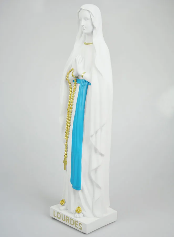 Our Lady of Lourdes Religious Statue - 50cm (pic 2)
