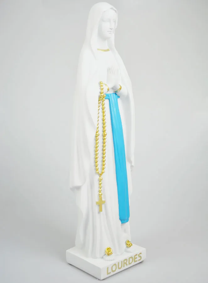 Our Lady of Lourdes Religious Statue - 50cm (pic 3)