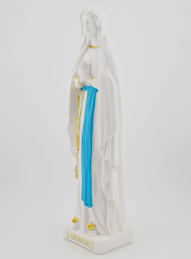 Religious Statue of Our Lady of Lourdes - 25cm (pic 2)