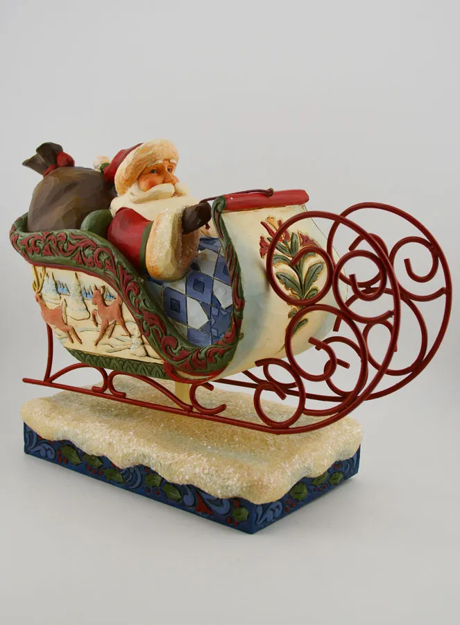 Santa's Sleigh - Jim Shore (pic 1)