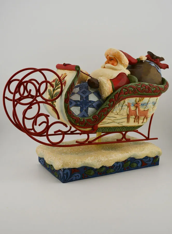 Santa's Sleigh - Jim Shore (pic 3)