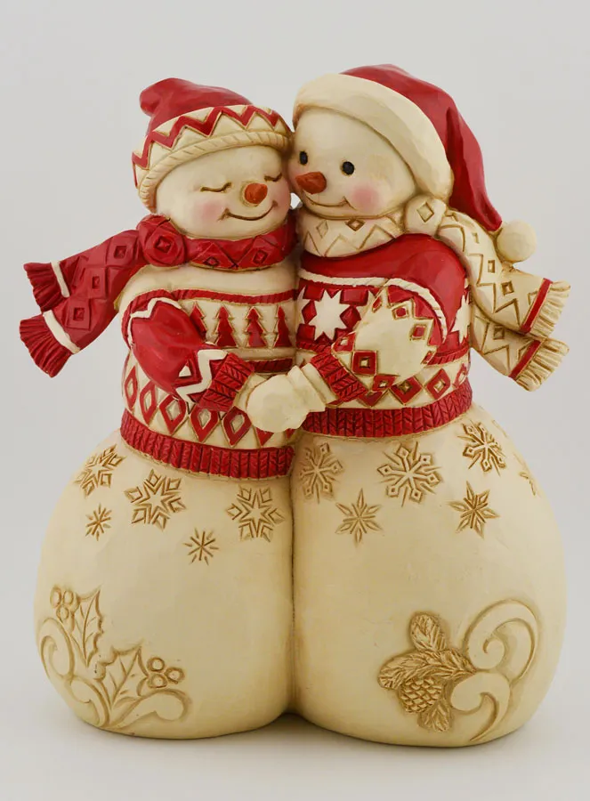 Snowman Couple - Jim Shore (pic 1)