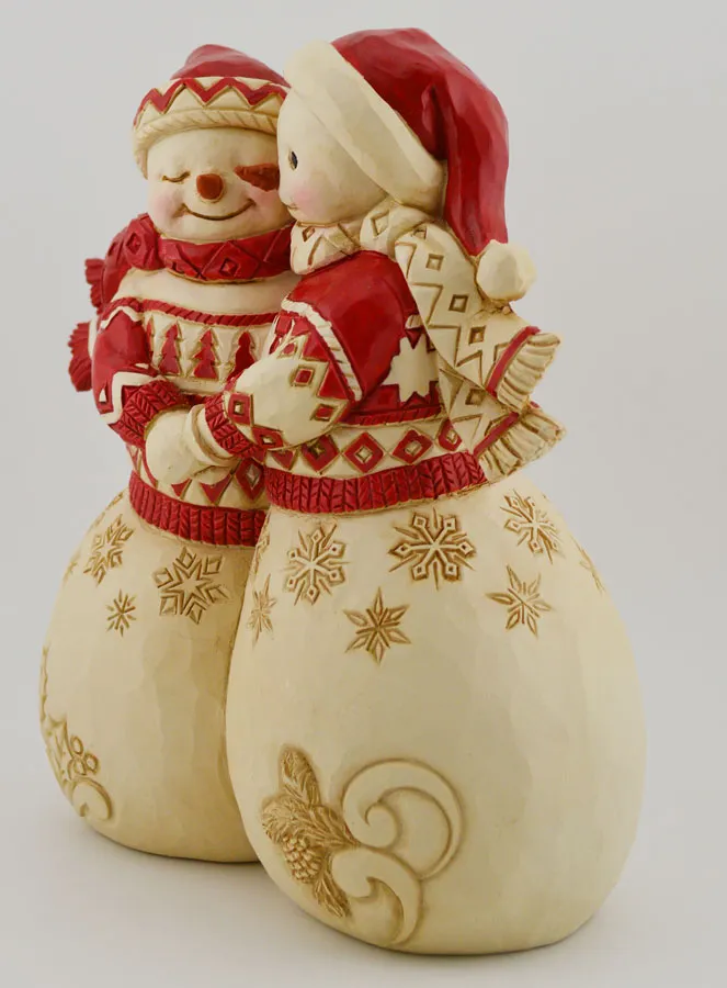 Snowman Couple - Jim Shore (pic 2)
