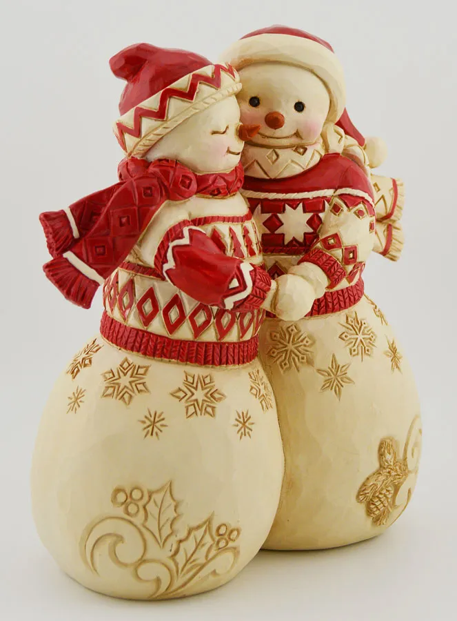 Snowman Couple - Jim Shore (pic 3)
