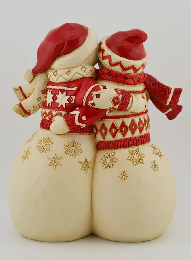 Snowman Couple - Jim Shore (pic 4)