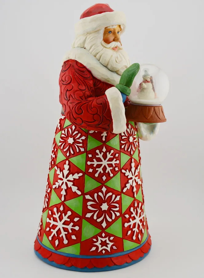 Father Christmas with Snow Globe - Jim Shore (pic 2)