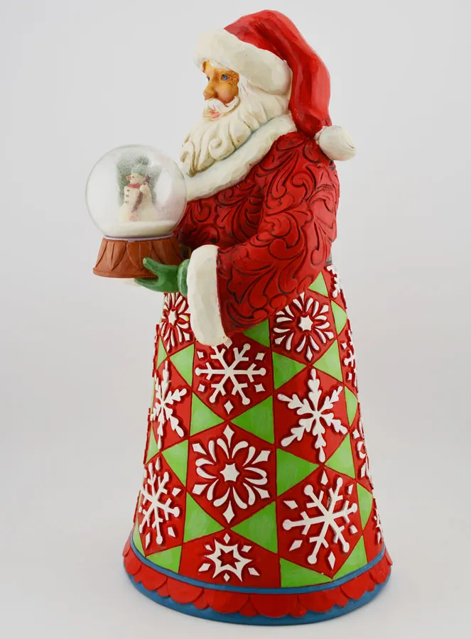 Father Christmas with Snow Globe - Jim Shore (pic 3)