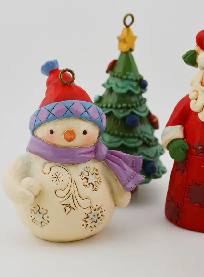 4 Hanging Christmas Decorations - Jim Shore (pic 4)