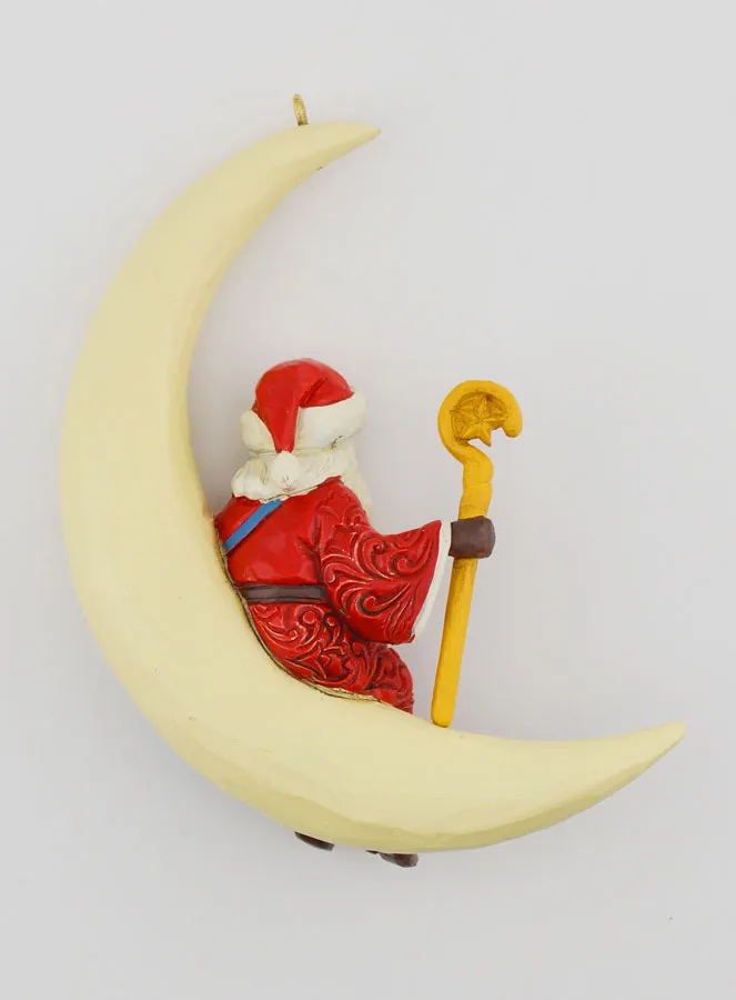 Father Christmas on Crescent Moon - Jim Shore (pic 2)
