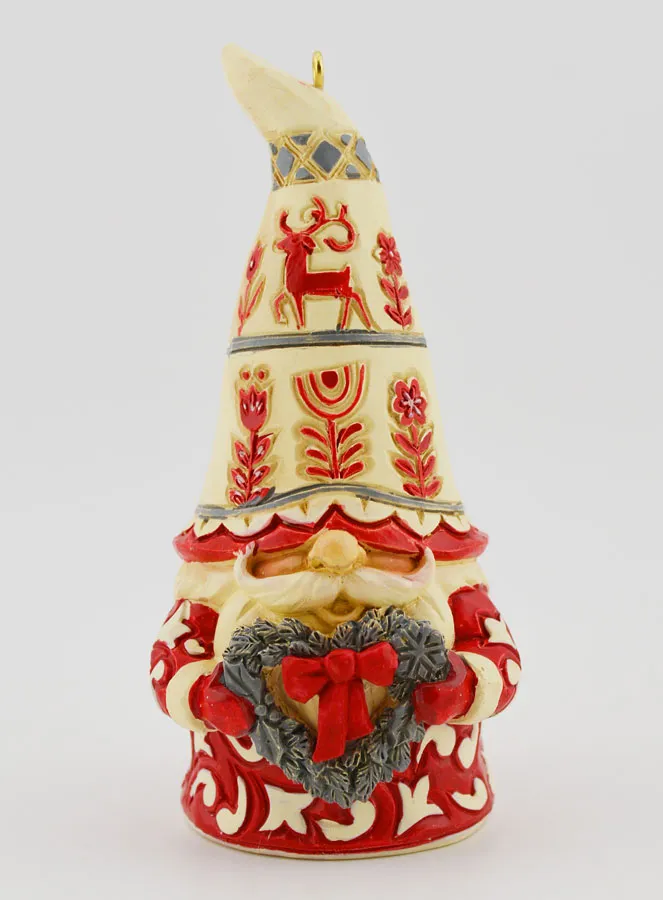 Nordic Winter Christmas Gnome Ornament - Jim Shore (pic 1)
