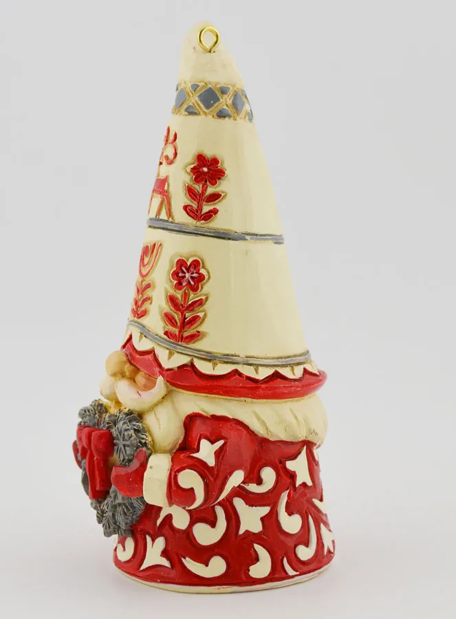 Nordic Winter Christmas Gnome Ornament - Jim Shore (pic 2)