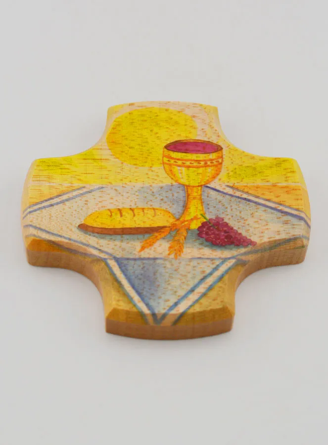 Maple Wood Cross - My First Communion (pic 2)