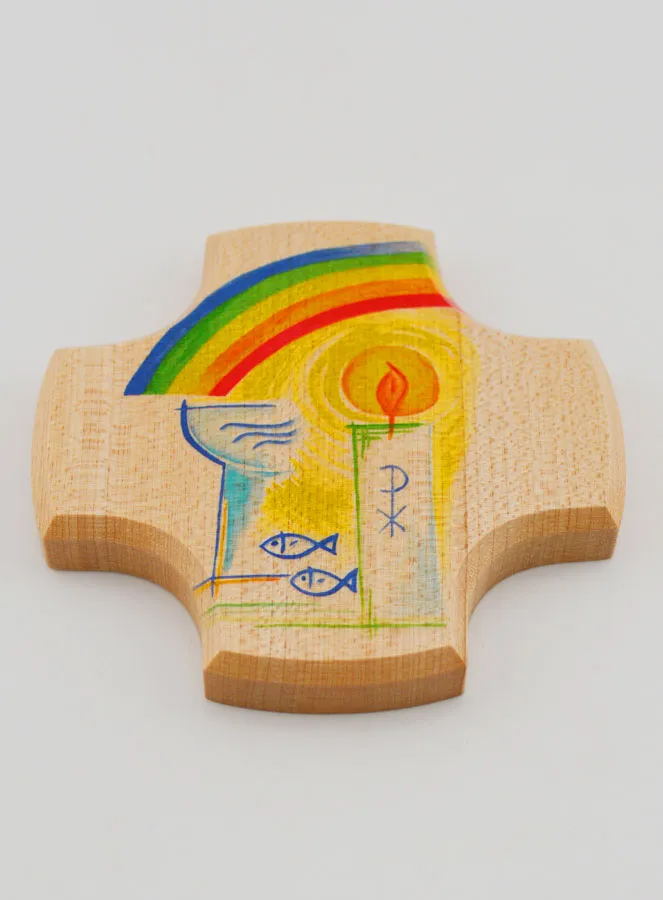 Maple Wood Cross - My Baptism (pic 2)