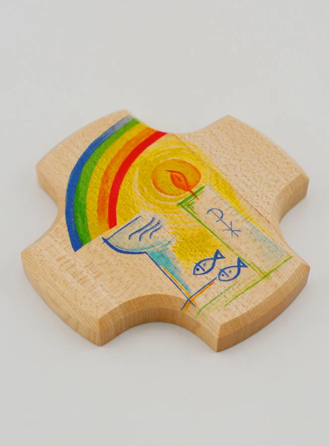 Maple Wood Cross - My Baptism (pic 3)