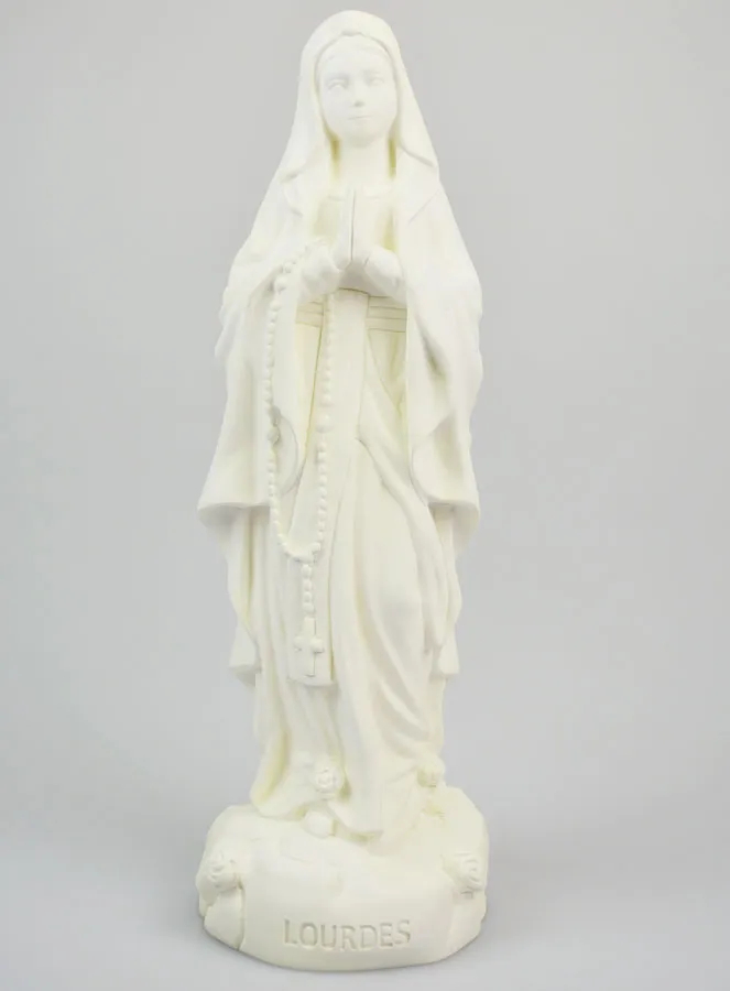 Phosphorescent Our Lady of Lourdes Statue - 30cm (pic 1)