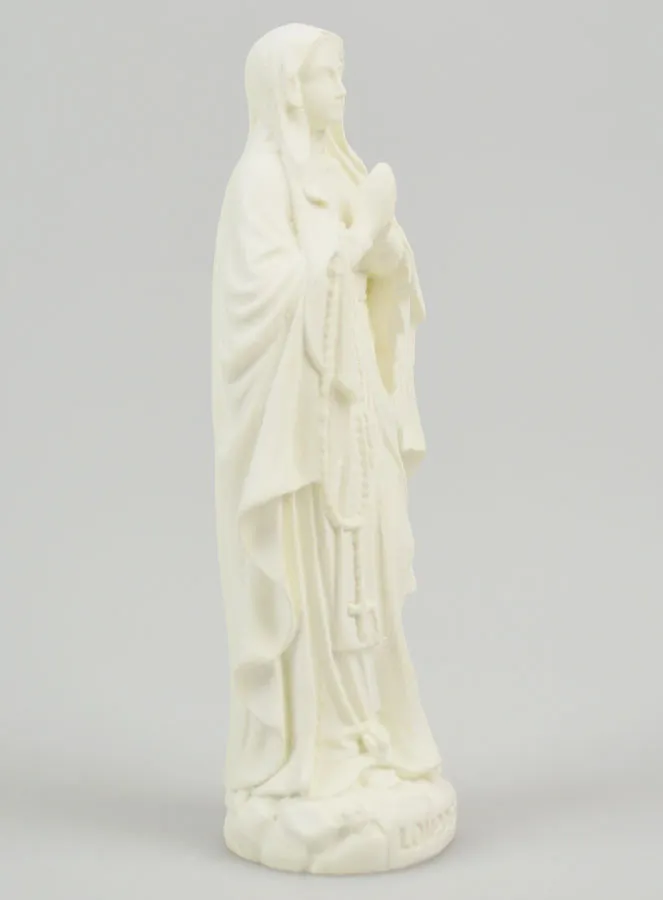 Phosphorescent Statue of Our Lady of Lourdes - 12cm (pic 3)