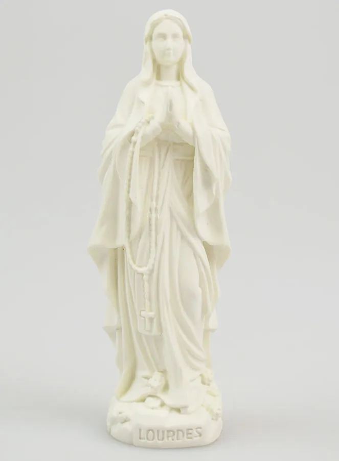 Our Lady of Lourdes Statue Phosphorescent - 12cm (pic 1)