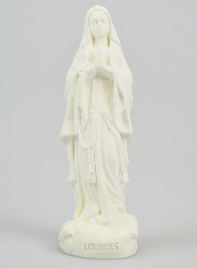 Phosphorescent Statue Our Lady of Lourdes - 15cm (pic 1)
