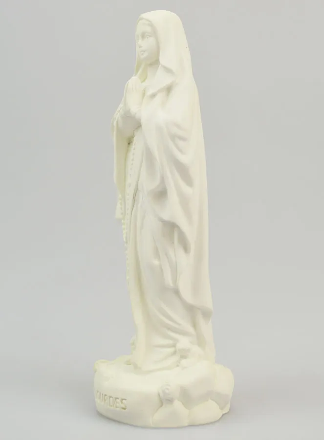 Phosphorescent Our Lady of Lourdes Statue - 15cm (pic 2)
