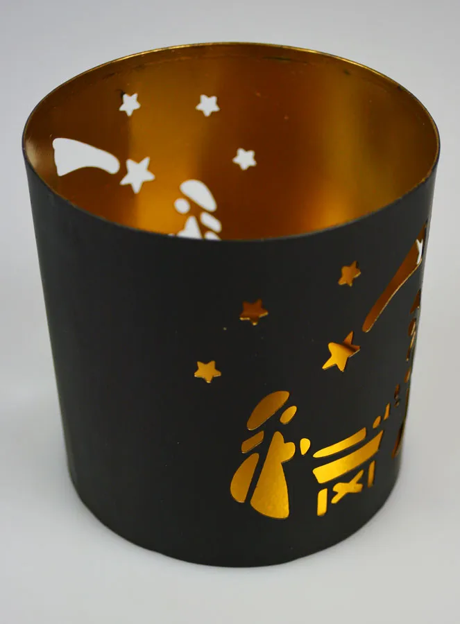 Openwork Candle Holder - Nativity Scene (pic 3)