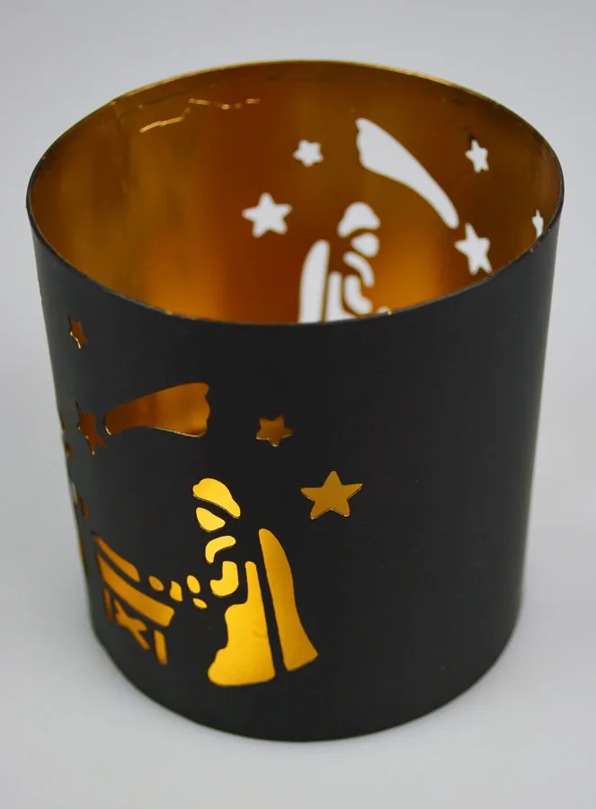 Openwork Candle Holder - Nativity Scene (pic 4)