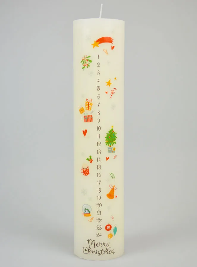 Advent Candle Traditional - 25cm (pic 1)