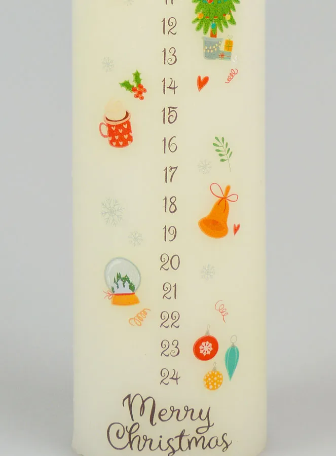 Advent Candle Traditional - 25cm (pic 3)