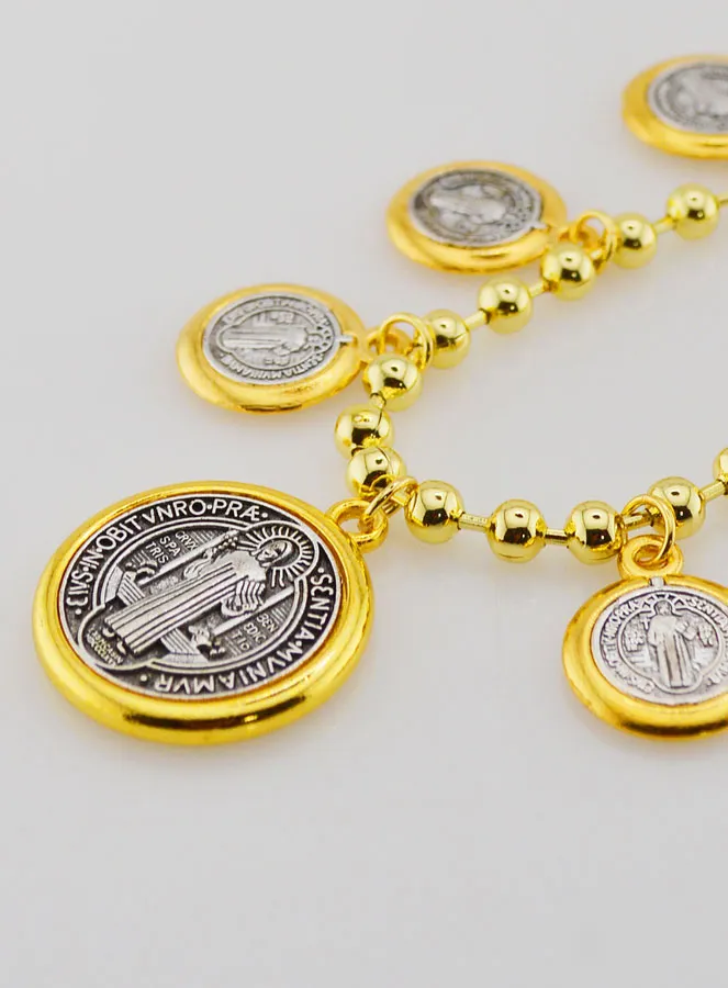 Religious Necklace Saint Benedict Protection (pic 1)