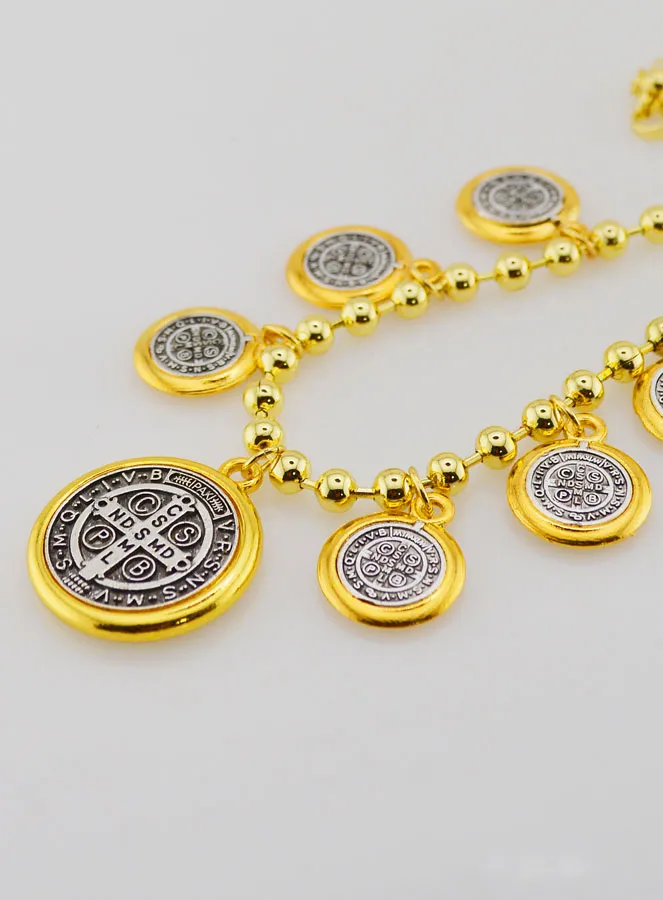 Religious Necklace Saint Benedict Protection (pic 4)
