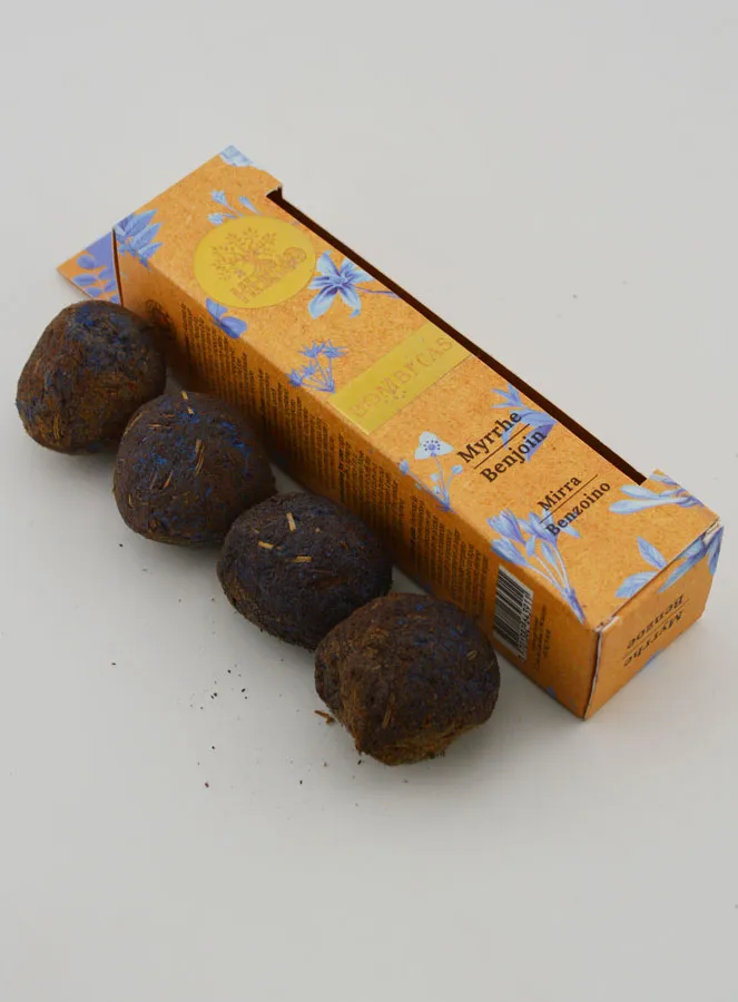 Incense Smudge Bombs - Benzoin and Myrrh (pic 3)