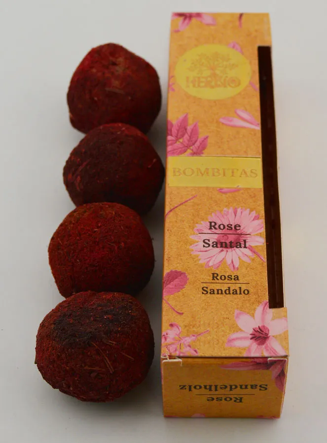 Incense Smudge Bombs - Rose Sandalwood (pic 2)
