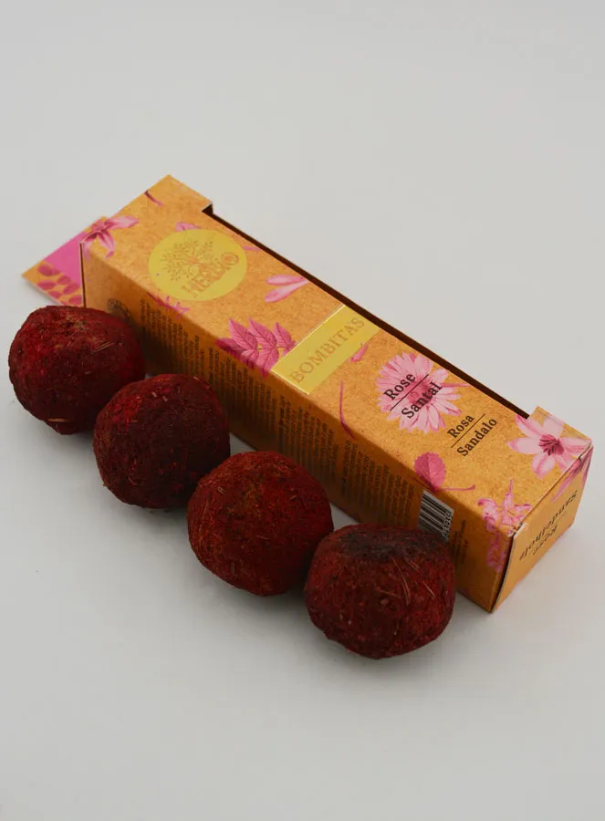 Incense Smudge Bombs - Rose Sandalwood (pic 3)