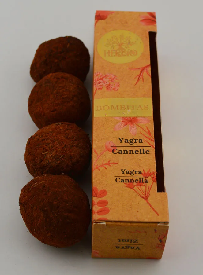 Incense Smudge Bombs - Yagra Cinnamon (pic 2)