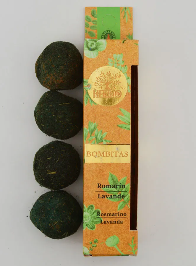 Incense Smudge Bombs - Rosemary Lavender (pic 1)