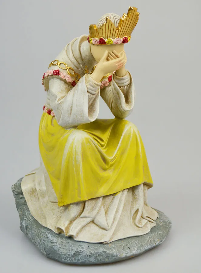 Statue Our Lady of La Salette - 20cm (pic 3)