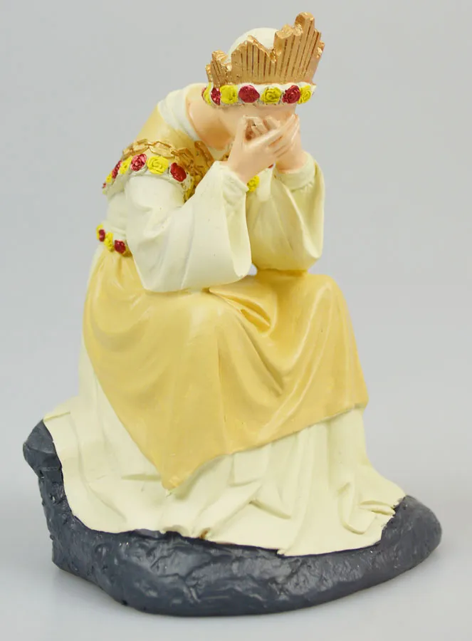 Statue of Our Lady of La Salette - 11cm (pic 3)