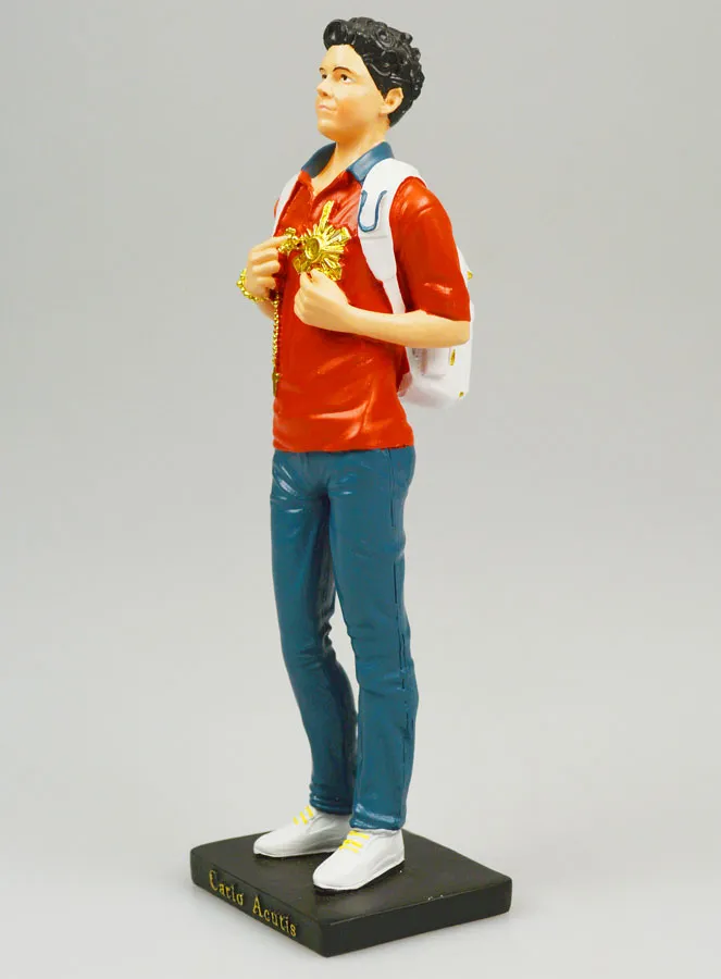 Statue of Saint Carlo Acutis - 15cm (pic 2)